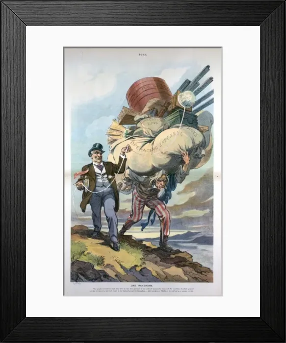 Framed Print : The partners Framed Print : The partners