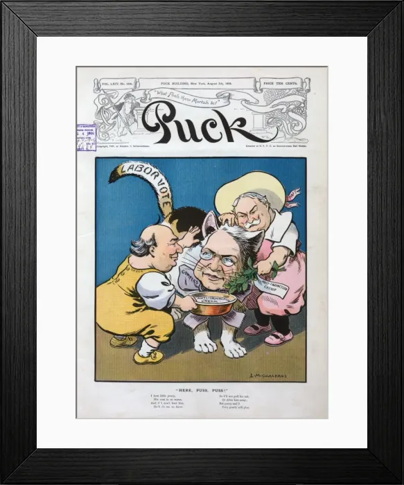 Framed Print : Here, Puss, Puss