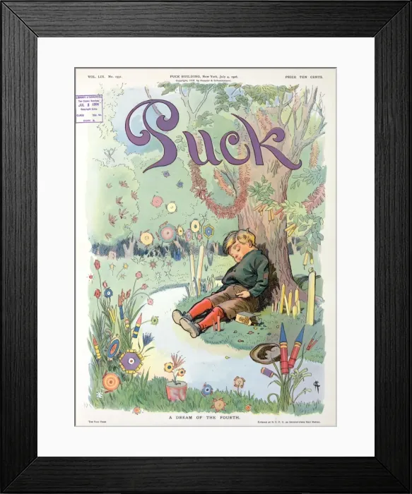Framed Print : A dream of the fourth Framed Print : A dream of the fourth