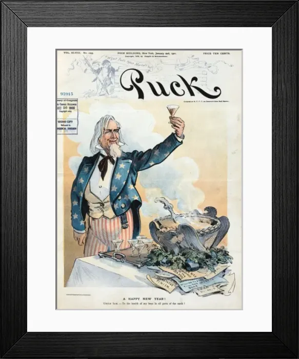 Framed Print : A Happy new year Framed Print : A Happy new year
