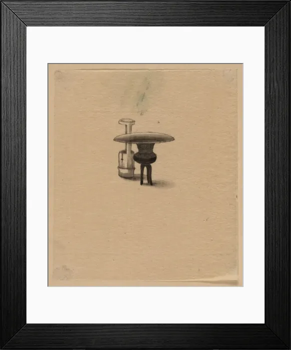 Framed Print : Incense pot and burner Framed Print : Incense pot and burner