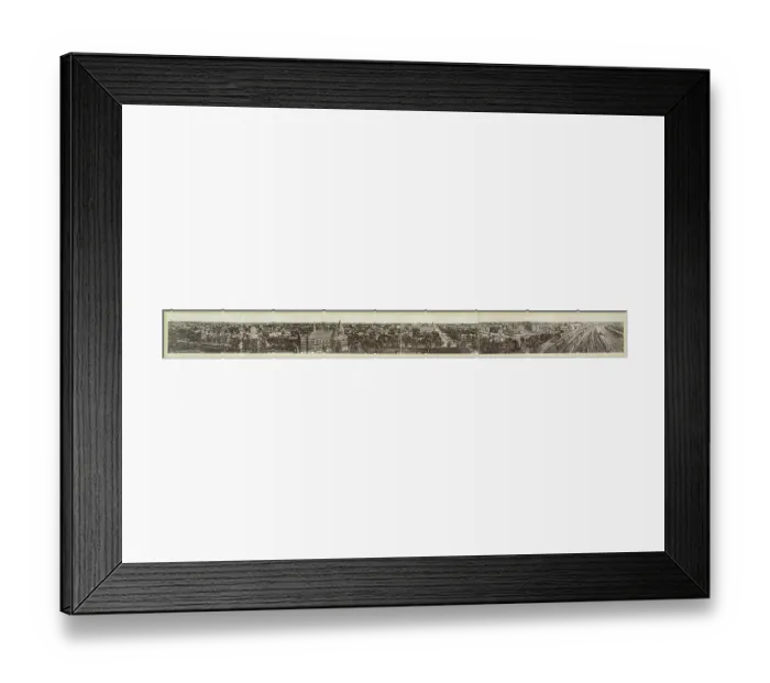 Framed Print : Panorama of Lincoln, Neb Framed Print : Panorama of Lincoln, Neb
