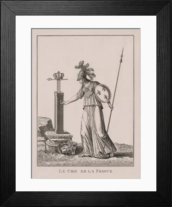 Framed Print : Le cric de la France Framed Print : Le cric de la France