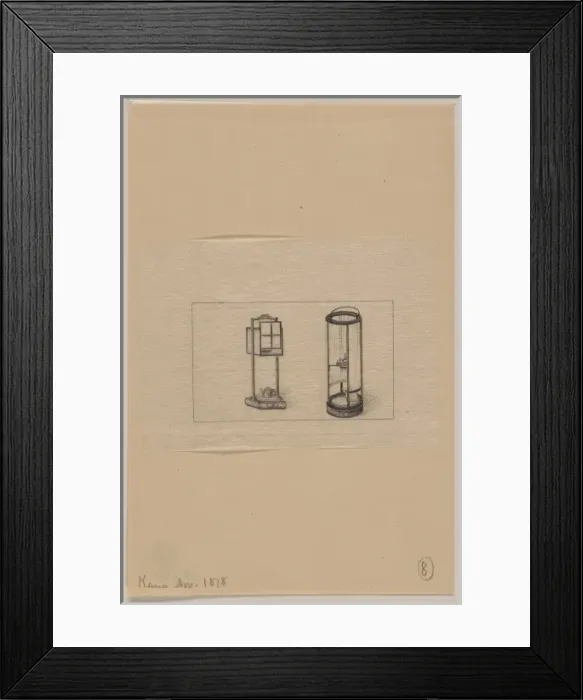 Framed Print : Sifting with gold powder, fig. 6 Framed Print : Sifting with gold powder, fig. 6