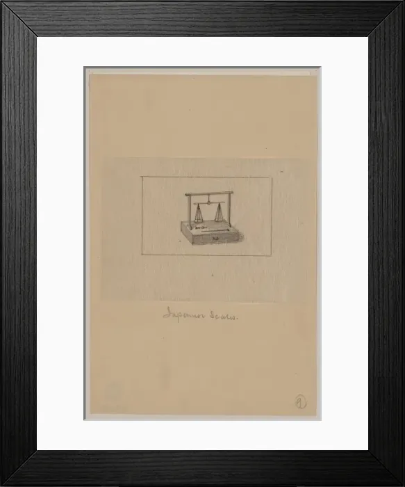 Framed Print : Japanese scales Framed Print : Japanese scales
