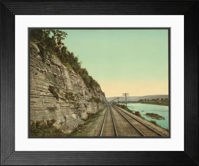 Framed Print : Palisades at Corning, N. Y Framed Print : Palisades at Corning, N. Y