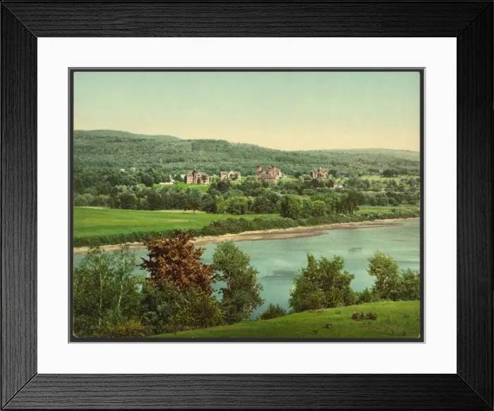 Framed Print : Northfield Seminary, East Northfield, Massachusetts Framed Print : Northfield Seminary, East Northfield, Massachusetts
