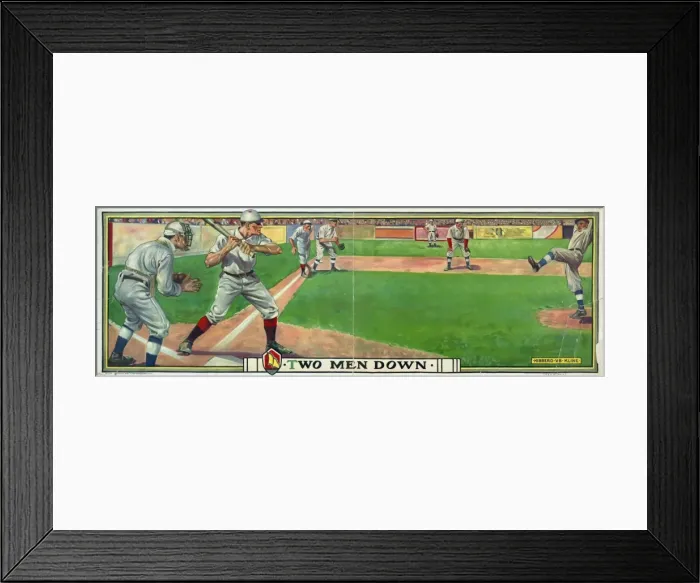 Framed Print : Two men down Framed Print : Two men down