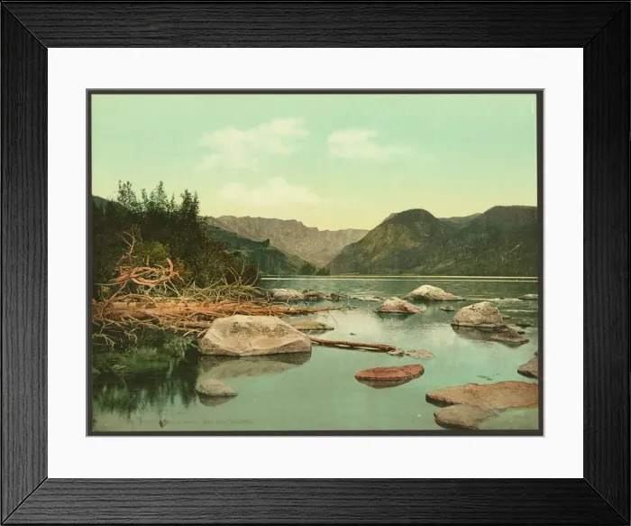 Framed Print : Wyoming. Lake d Amalia, Wind River Mountains Framed Print : Wyoming. Lake d Amalia, Wind River Mountains