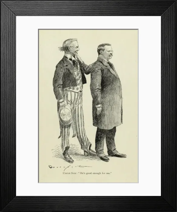 Framed Print : Uncle Sam: Hes good enough for me Framed Print : Uncle Sam: Hes good enough for me