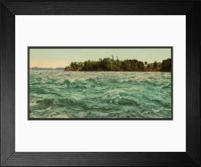 Framed Print : Split Rock Rapids, St. Lawrence River Framed Print : Split Rock Rapids, St. Lawrence River