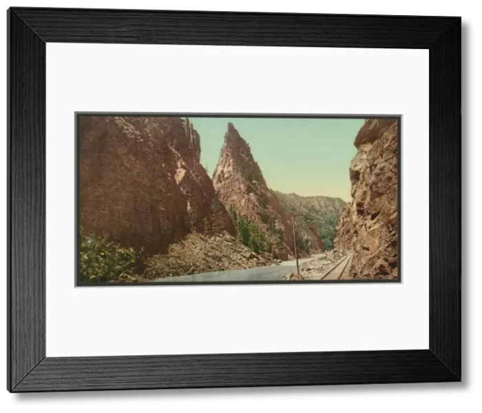 Framed Print : Currecanti Needle, Black Canyon