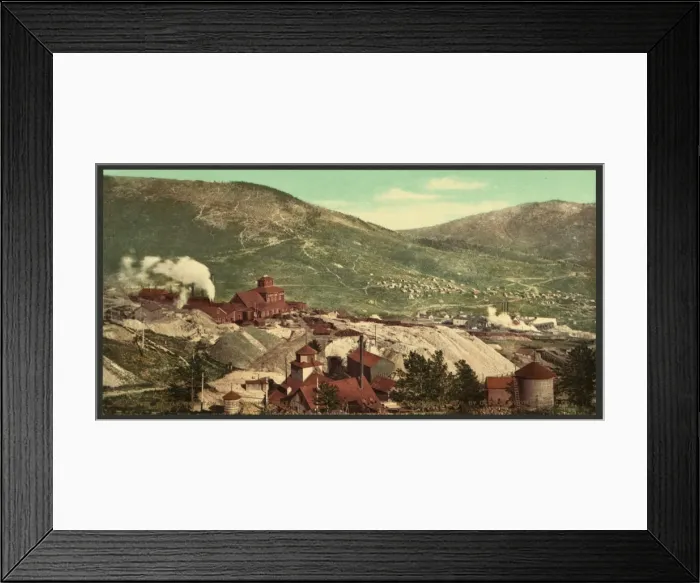 Framed Print : Battle Mountain mines, Cripple Creek Framed Print : Battle Mountain mines, Cripple Creek