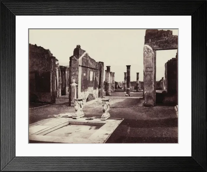 Framed Print : Casa di Cornelio Ruffo, Pompei Framed Print : Casa di Cornelio Ruffo, Pompei