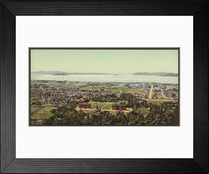 Framed Print : Golden Gate from Berkeley Heights Framed Print : Golden Gate from Berkeley Heights