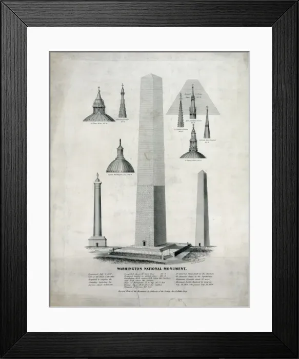 Framed Print : Washington National Monument Framed Print : Washington National Monument