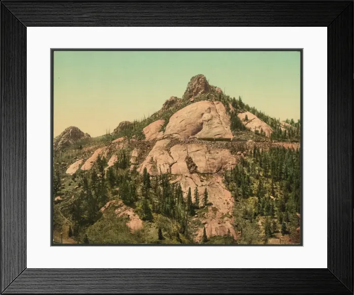 Framed Print : The Devils Slide, Colorado Framed Print : The Devils Slide, Colorado