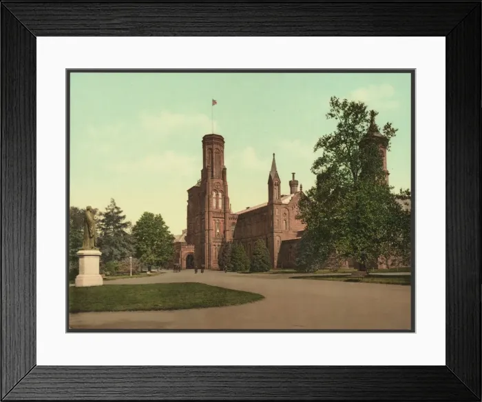 Framed Print : Washington. Smithsonian Institution Framed Print : Washington. Smithsonian Institution