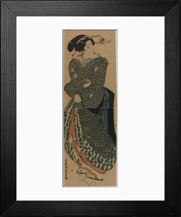 Framed Print : The geisha Tomimoto Framed Print : The geisha Tomimoto