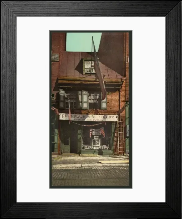 Framed Print : Betsy Ross house, Philadelphia Framed Print : Betsy Ross house, Philadelphia