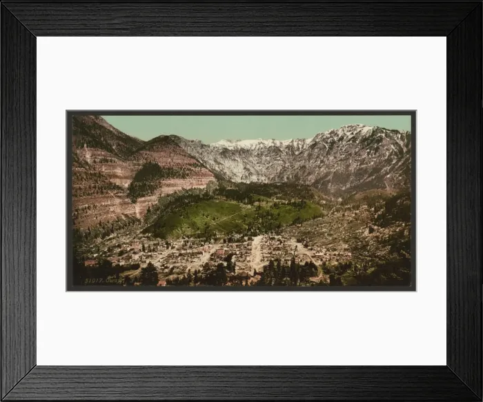 Framed Print : Ouray Framed Print : Ouray