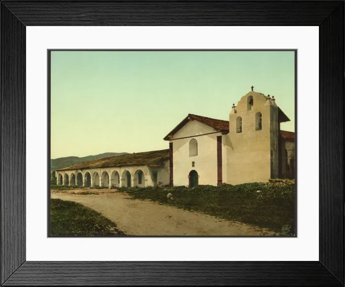 Framed Print : Mission Santa Inez Framed Print : Mission Santa Inez