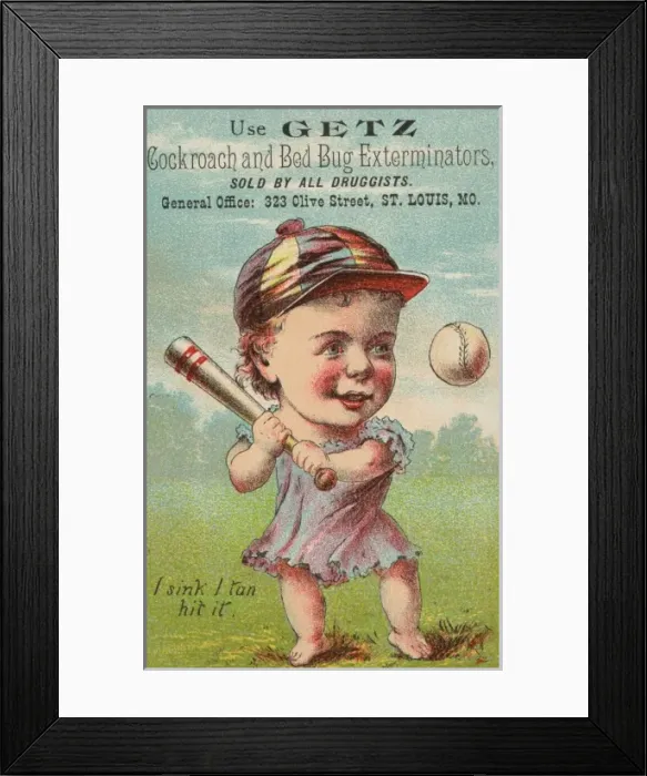 Framed Print : Use Getz cockroach and bed bug exterminators, sold by all dr Framed Print : Use Getz cockroach and bed bug exterminators, sold by all dr