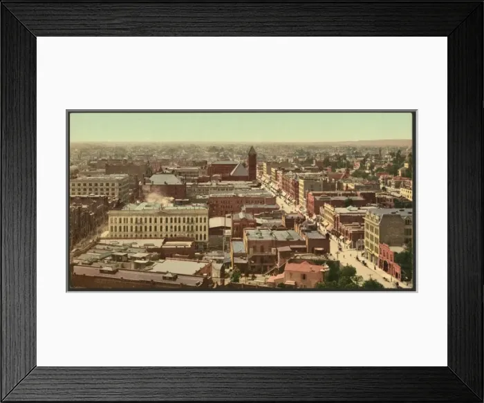 Framed Print : Panorama of Los Angeles Framed Print : Panorama of Los Angeles