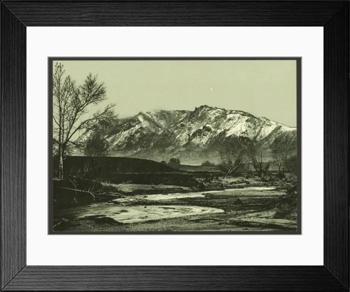 Framed Print : Cheyenne Mountain Framed Print : Cheyenne Mountain