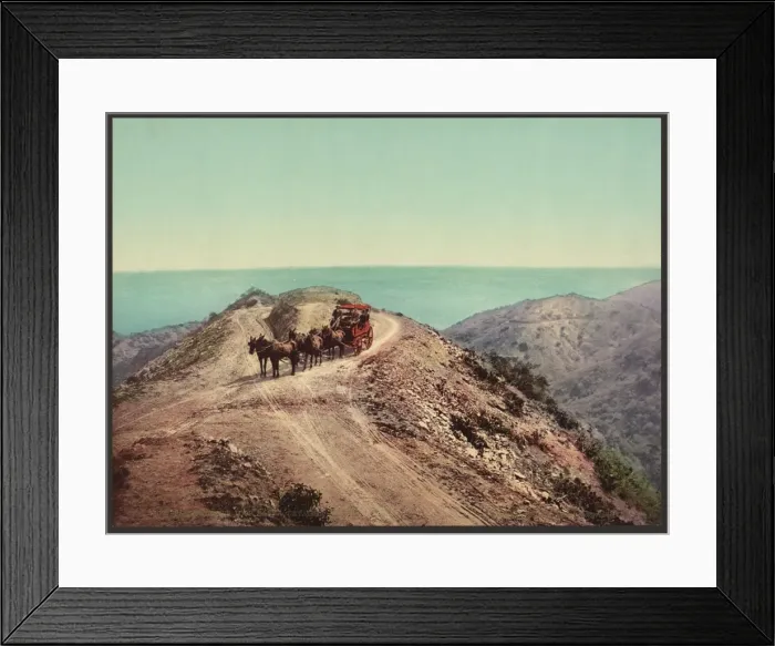 Framed Print : Farnsworths Loop, Santa Catalina Island Framed Print : Farnsworths Loop, Santa Catalina Island