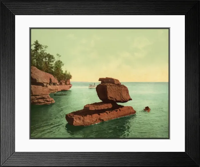 Framed Print : The Sphinx, Apostle Islands, Lake Superior Framed Print : The Sphinx, Apostle Islands, Lake Superior