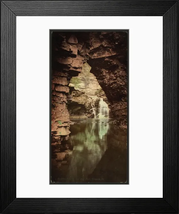 Framed Print : Falls in Nay Aug Park, Scranton, Pa Framed Print : Falls in Nay Aug Park, Scranton, Pa