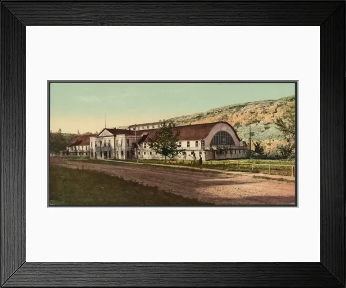 Framed Print : Plunge Bath, Hot Springs, S. D Framed Print : Plunge Bath, Hot Springs, S. D