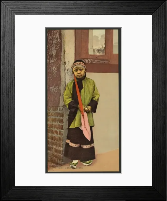 Framed Print : A Chinese maiden Framed Print : A Chinese maiden