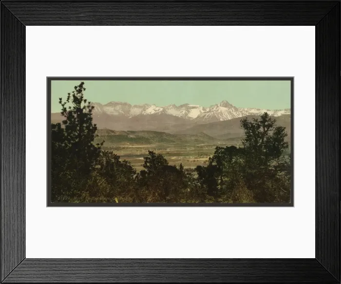 Framed Print : Mount Sneffles Range, Colorado Framed Print : Mount Sneffles Range, Colorado