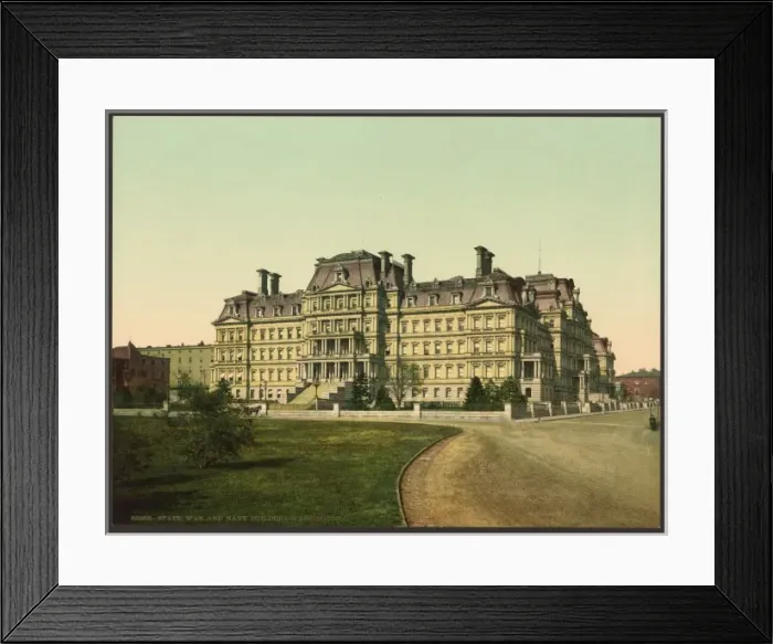 Framed Print : State, War, and Navy building, Washington Framed Print : State, War, and Navy building, Washington