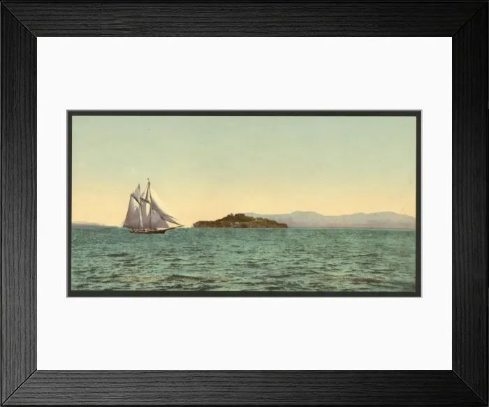 Framed Print : Alcatraz and the Golden Gate, San Francisco Framed Print : Alcatraz and the Golden Gate, San Francisco