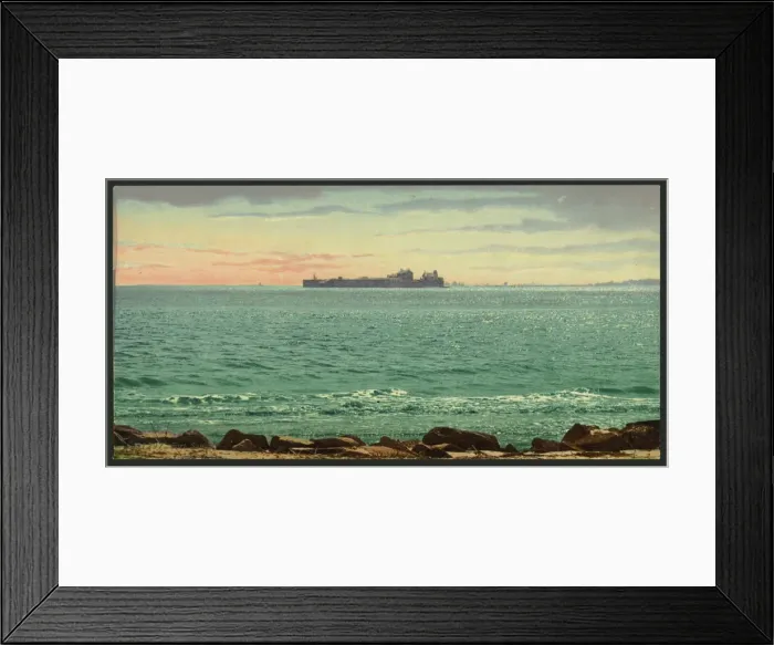 Framed Print : Fort Sumpter Framed Print : Fort Sumpter