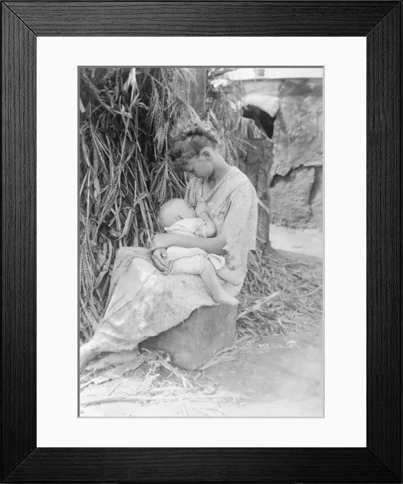 Framed Print : The cornstock madonna Framed Print : The cornstock madonna
