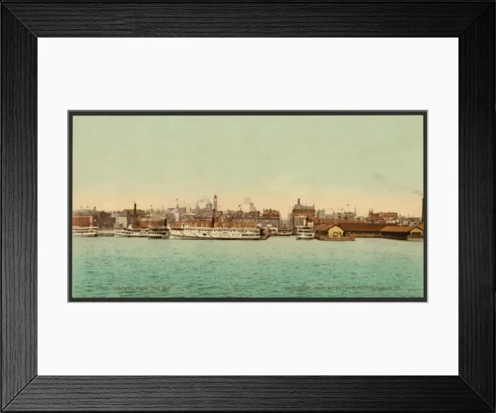 Framed Print : Toronto from the bay Framed Print : Toronto from the bay