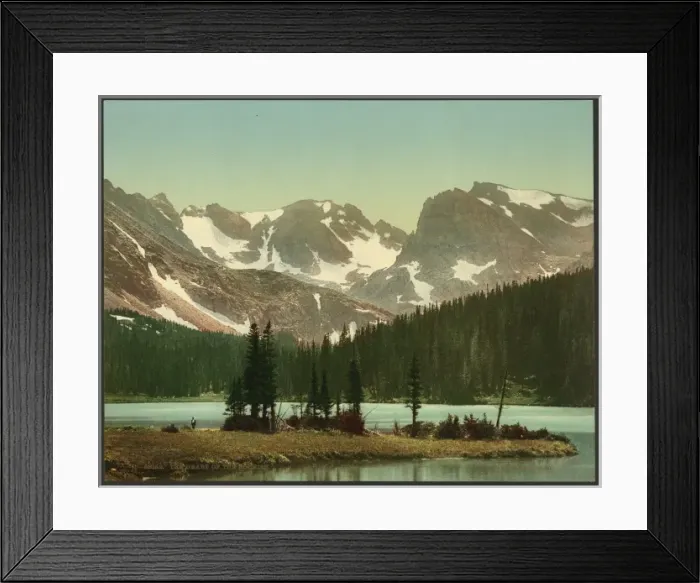 Framed Print : The heart of the Rockies Framed Print : The heart of the Rockies
