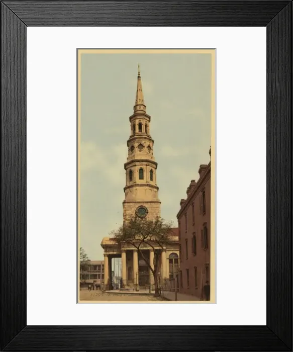 Framed Print : St. Philips Church, Charleston, S. C Framed Print : St. Philips Church, Charleston, S. C