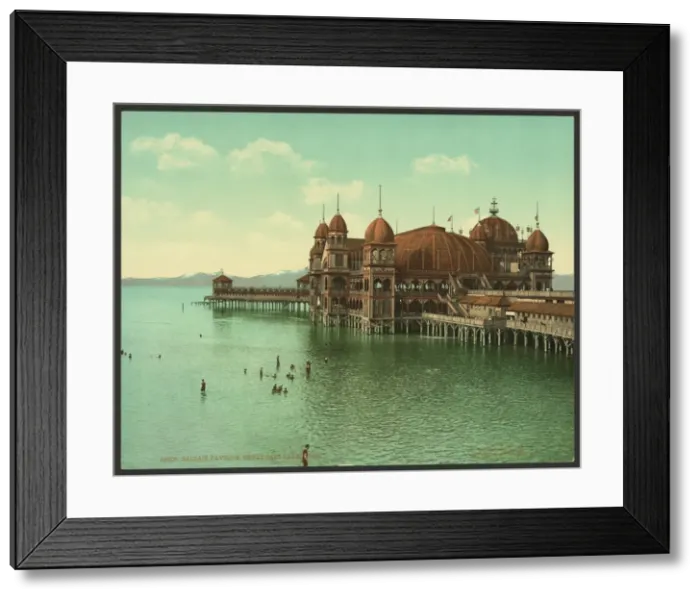 Framed Print : Saltair Pavilion, Great Salt Lake, Utah Framed Print : Saltair Pavilion, Great Salt Lake, Utah