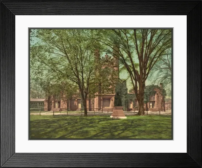 Framed Print : The Old library, Yale College Framed Print : The Old library, Yale College