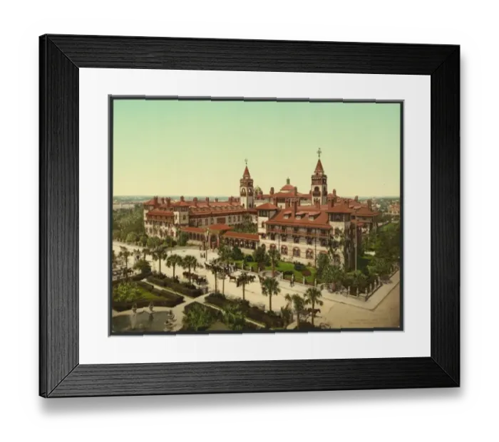 Framed Print : The Ponce De Leon, St. Augustine, Florida Framed Print : The Ponce De Leon, St. Augustine, Florida