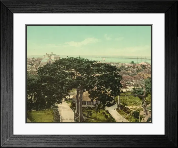 Framed Print : Nassau Harbor, Bahama Islands Framed Print : Nassau Harbor, Bahama Islands