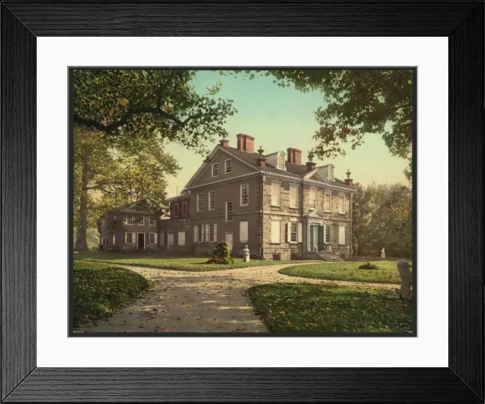 Framed Print : Cliveden, the Chew Mansion, Germantown Framed Print : Cliveden, the Chew Mansion, Germantown