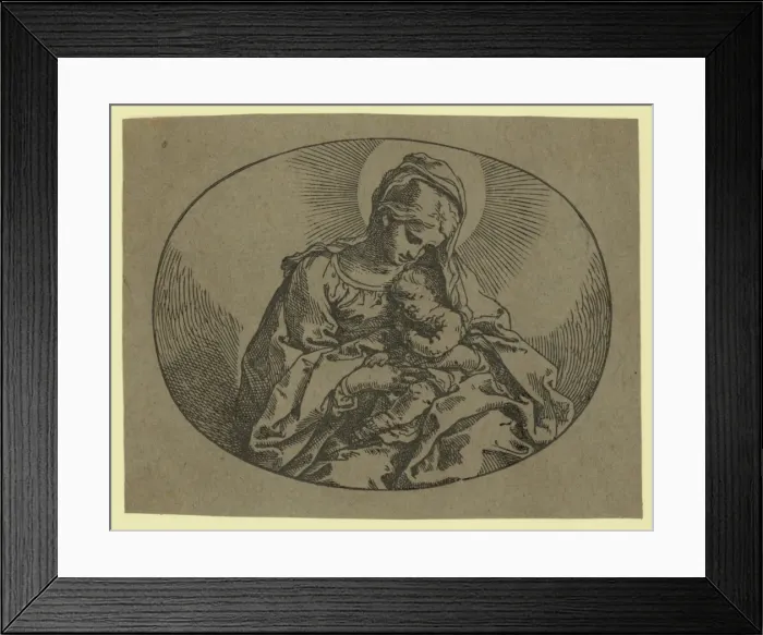 Framed Print : The Virgin and Child Framed Print : The Virgin and Child