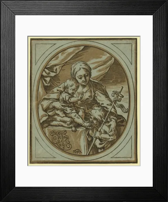 Framed Print : The Virgin, Child, and St. John the Baptist Framed Print : The Virgin, Child, and St. John the Baptist