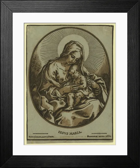 Framed Print : The Virgin and Child Framed Print : The Virgin and Child